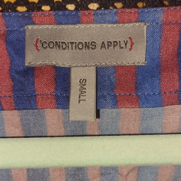 Anthropologie x Conditions Apply Estelle Striped Blouse - Picture 8 of 9